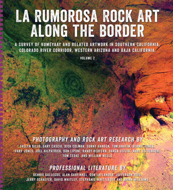 La Rumorosa Rock Art Along the Border book cover Vol. 2