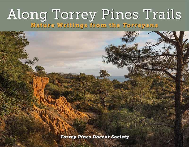 Cover design for "Along Torrey Pines: Nature Writings from the Torreyana", a publication of the Torrey Pines Docent Society